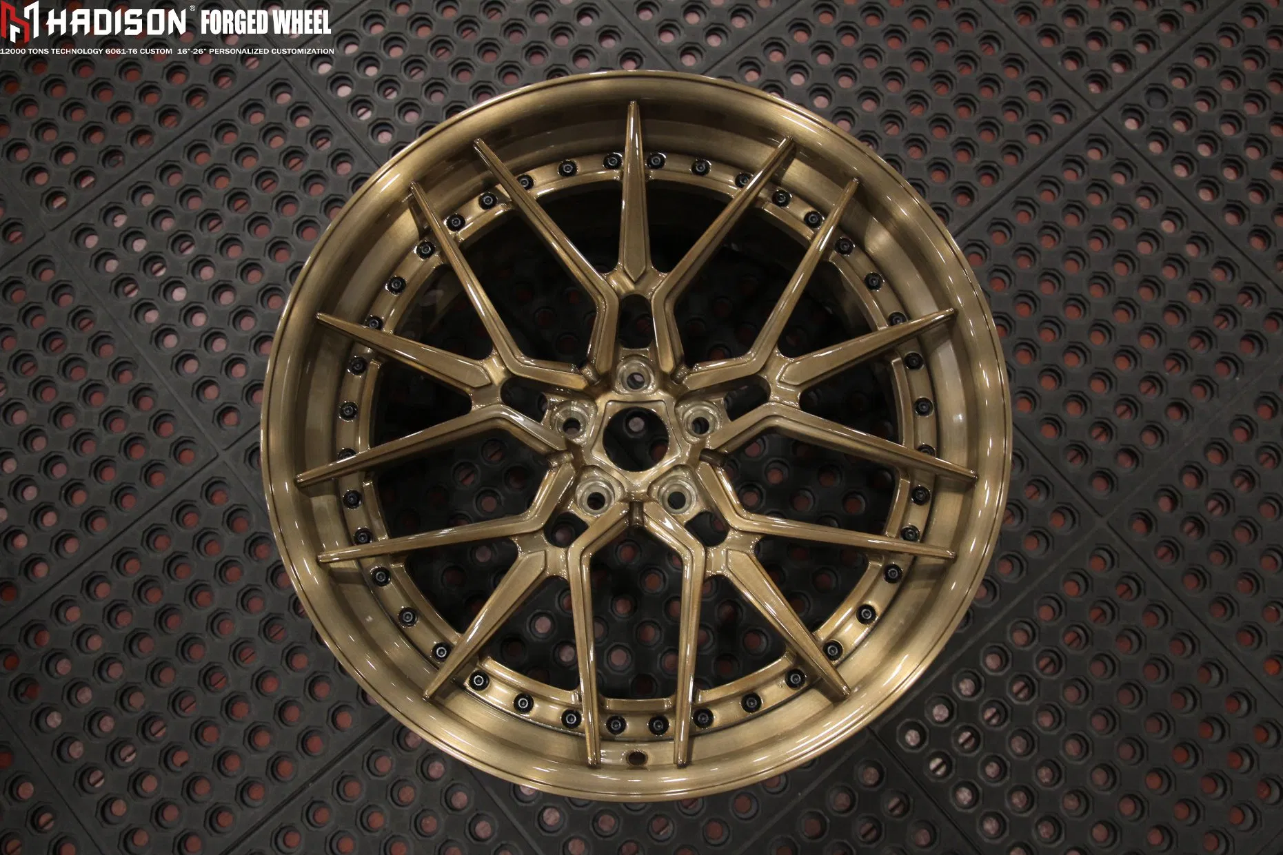 Hadison Custom 2-Piece Forged Alloy Multi-Spoke Wheels 18 19 20 21 22 Inch 5X112 Rims for BMW M2 G87 F87 M3 G80 M4 G82 G83