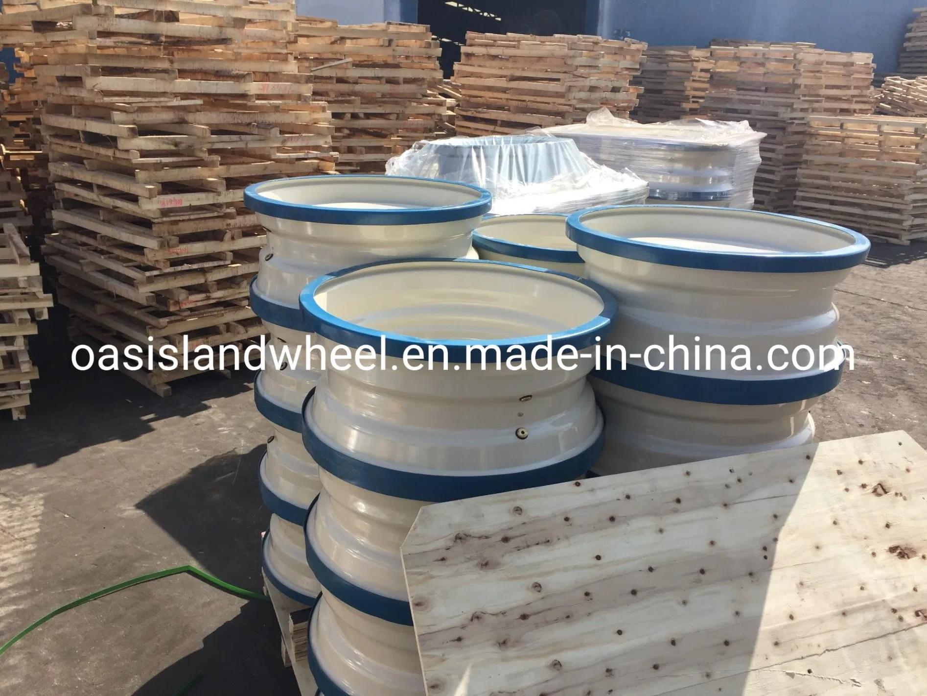 8.25X22.5 Implement/Flotation Wheel Rims for Spreader/ Trailer/Harvester/Tanker Bin