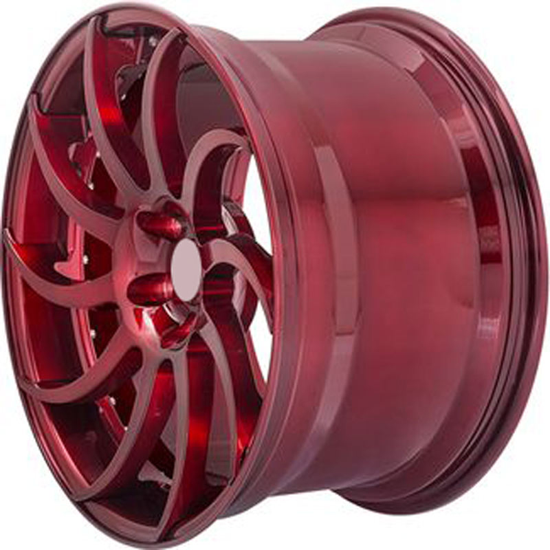 Car Luxury Fully Customized Multi Spokes 2 Pieces Forged Wheels Alloy Rims