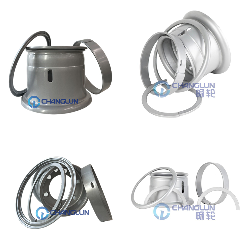 Changlun Wheel Split Rim 5.00f-10 Multi-Piece for Forklift Material Handling Equipment for Sale Tire 6.50-10