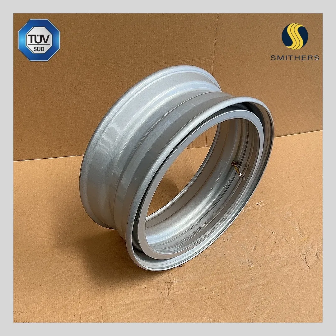 Factory Outlet: 22.5 Demountable Hump Rim Tubeless Steel Truck Wheels