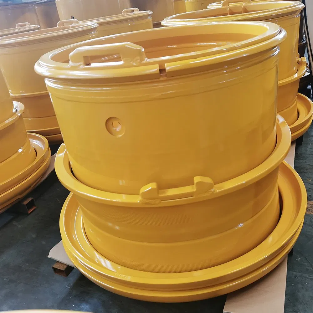 Mining Equipment Wheel Rim for Tyre 21.00-33 33-15.00/3.0 5PC Mining Dump Truck Wheel Rim Assembly Catt 772
