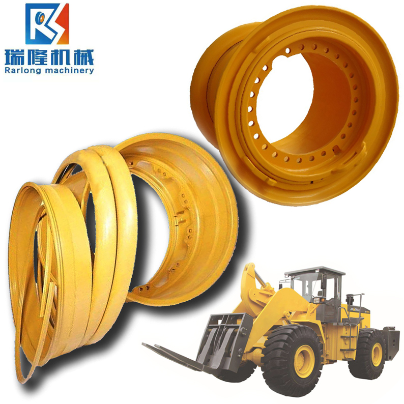 Wheeled Loader Used off The Road OTR Tire Tyre Steel Hywg Wheels 25 Inch