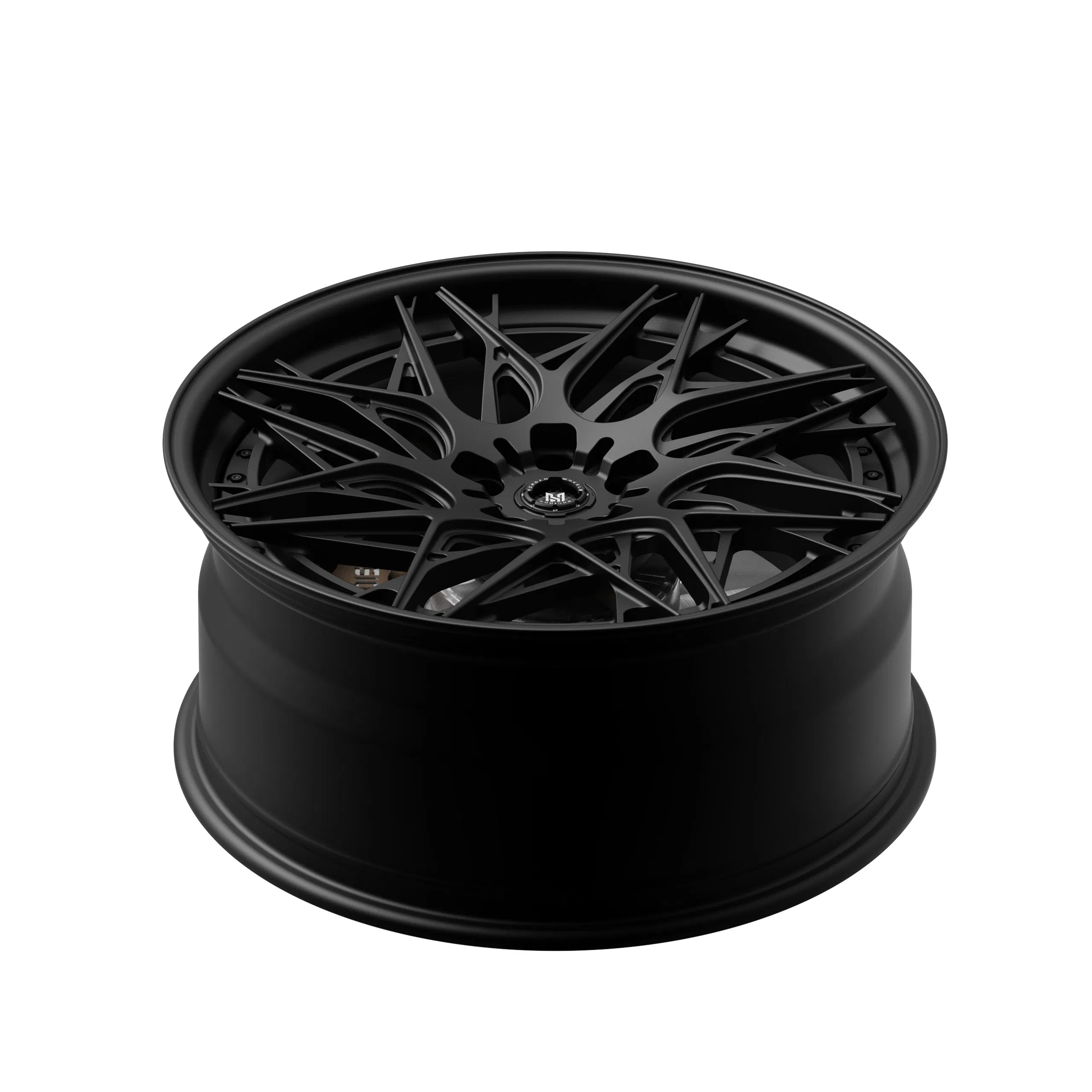 Hadison Custom 2 Piece Forged Staggered Wheels 5X112 5X120 5X114.3 Directional Multi-Spoke 19 20 21 Inch Car Rims for Tesla Model Y