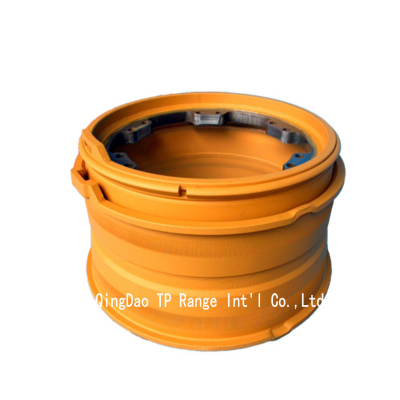 Factory Wholesale Giant Wheels/OTR Rims /Large Wheels (17.00/1.7-25, 14.00/1.5-25, 13.00/2.5-25) for Engineering Vehicles Like Loaders, Graders, Cranes with DOT