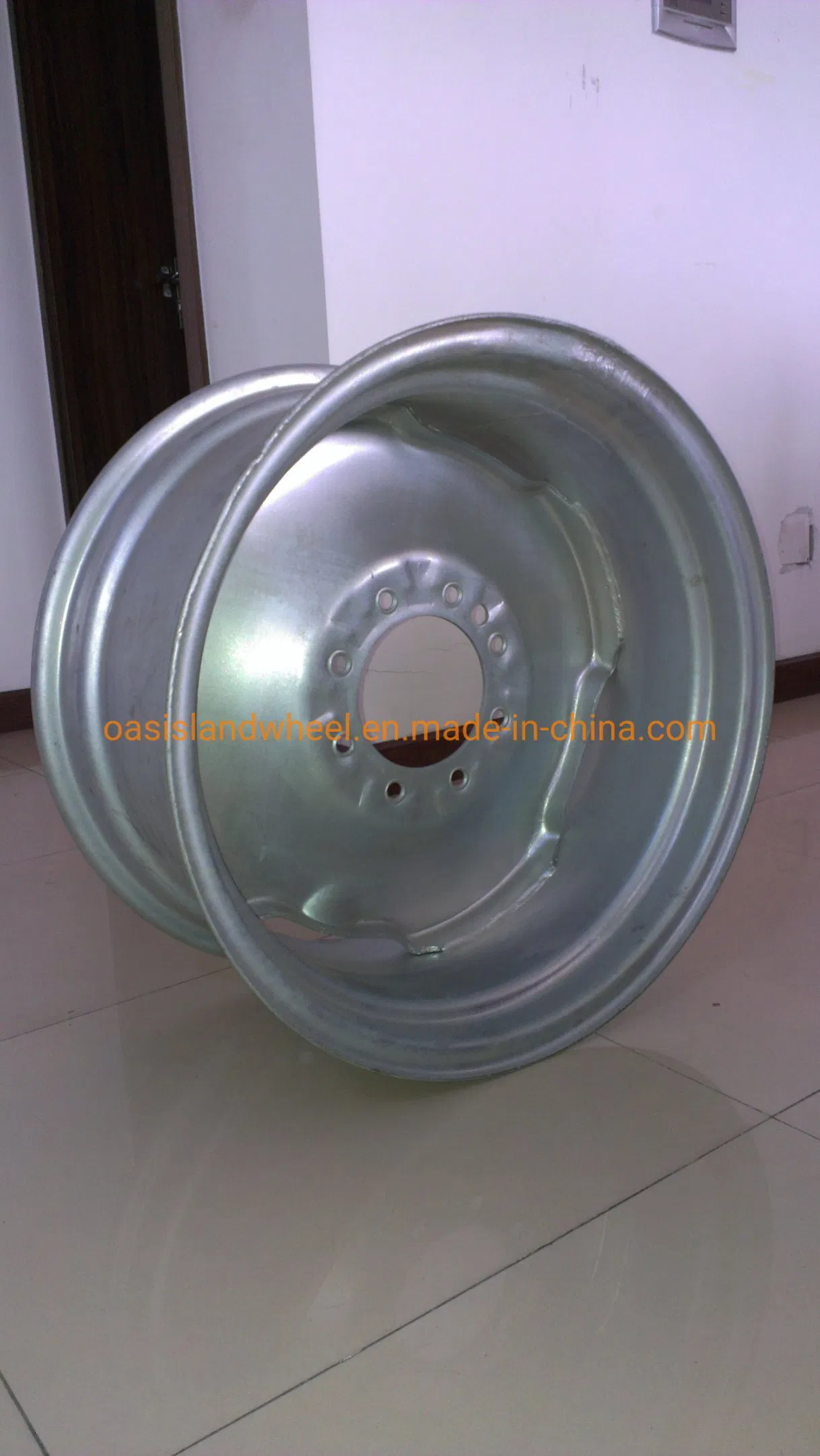 Galvanized Irrigation Steel Wheel Rims (W10X38)
