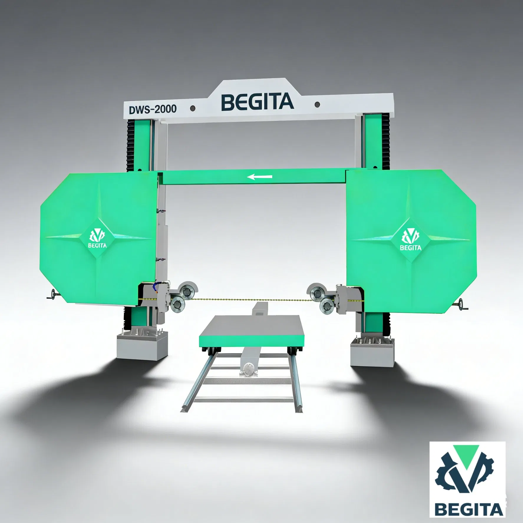 High-Performance CNC Wire Saw Machine for Precision Stone Cutting and Profiling Works