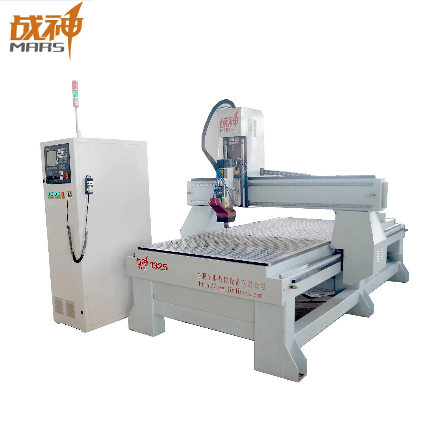 Mars S100 4'x8' CNC Machine 3/4/5 Axis Auto Tool Changer Linear Type Atc 3D Metal CNC Router Rotary Axis 1530 1325 China Factory Price