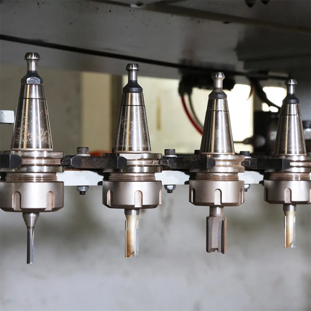 Multi Process Three Head Machining Center Wood Carving Machine High-Speed Operation CNC Router