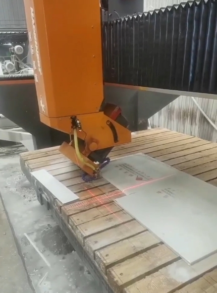 1250 Bridge Type Edge Polisher Stone CNC Lathe Granite Stone Polishing Machine