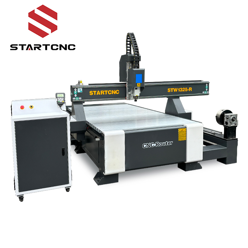 1325 1425 1530 4 Axis 3D 6kw DSP Wood MDF Plastic Rotary 3D CNC Machine Carving Engraving CNC Router Machine
