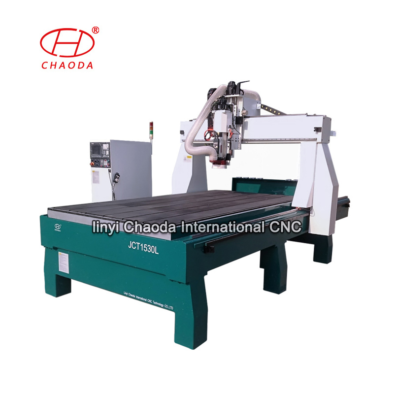 3D Wood Foam Sculpture Statue Figure Column CNC Carving Machine, 4 Axis 1530 CNC Router with 2.5m Rotary