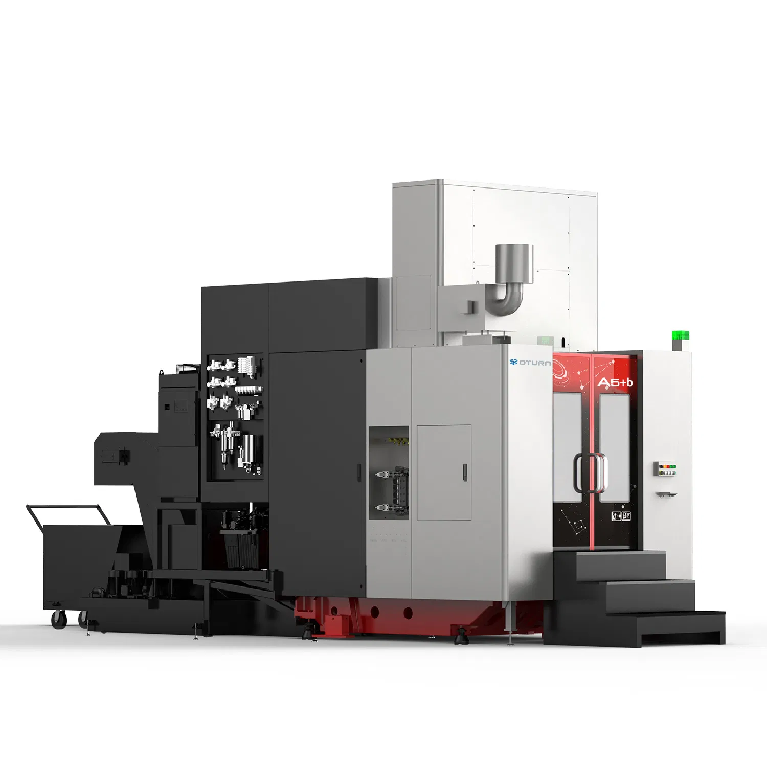 5-Axis Machining Center 5 Axis Simultaneous Horizontal CNC Milling Machine A5+B with Atc and Fanuc