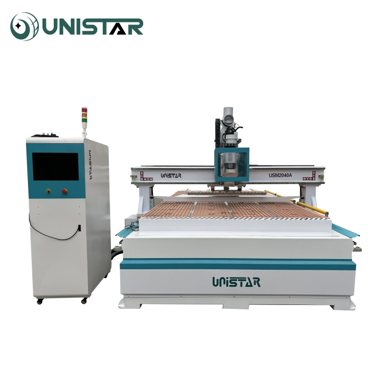 Furnitures Cabinets Atc 3D CNC Woodworking Wood Carving Router 1325 1530 2030 with Linear Type Auto Tool Changer