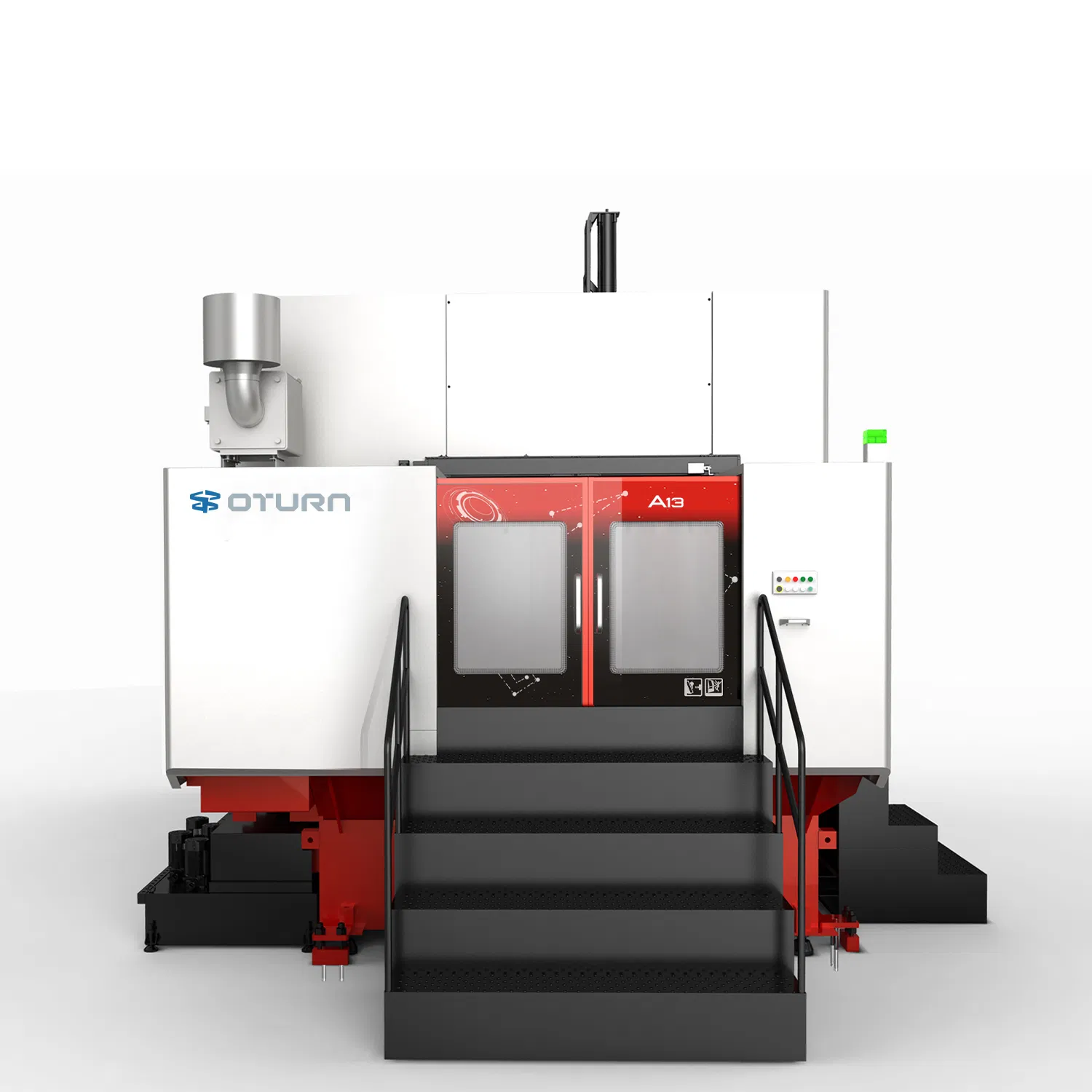 Aluminum Big Size CNC Milling Machine A13 5 Axis Simultaneous High Speed CNC Horizontal Machining Center