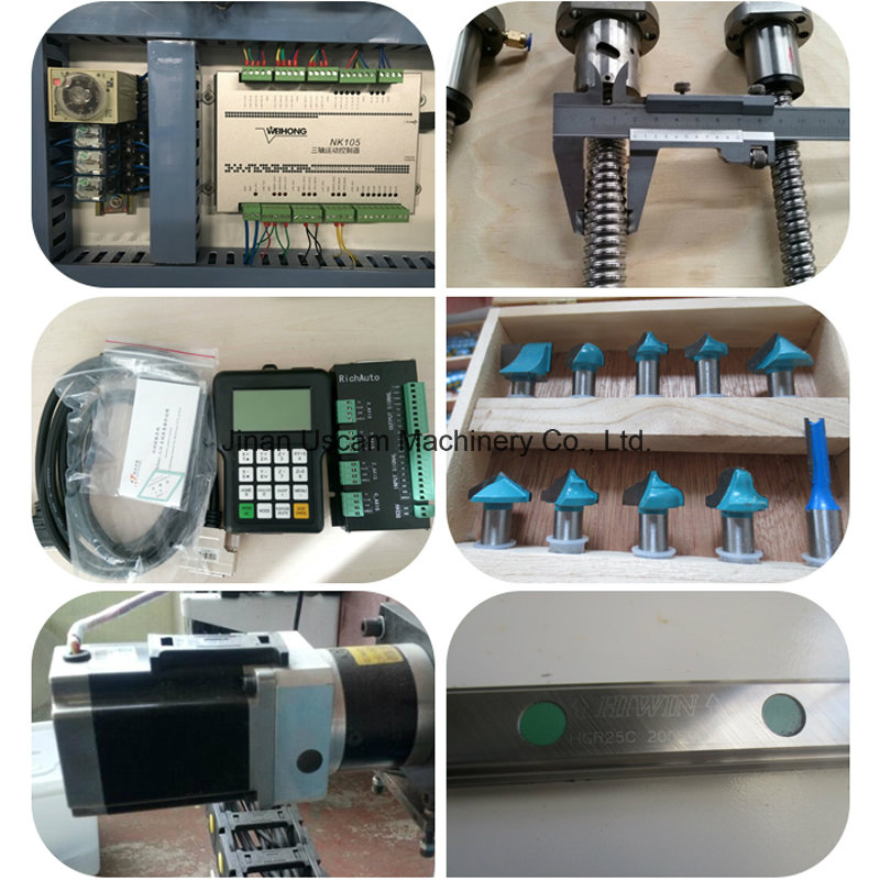 Wood Working Machinery 4 Axis CNC Router with Big Rotary