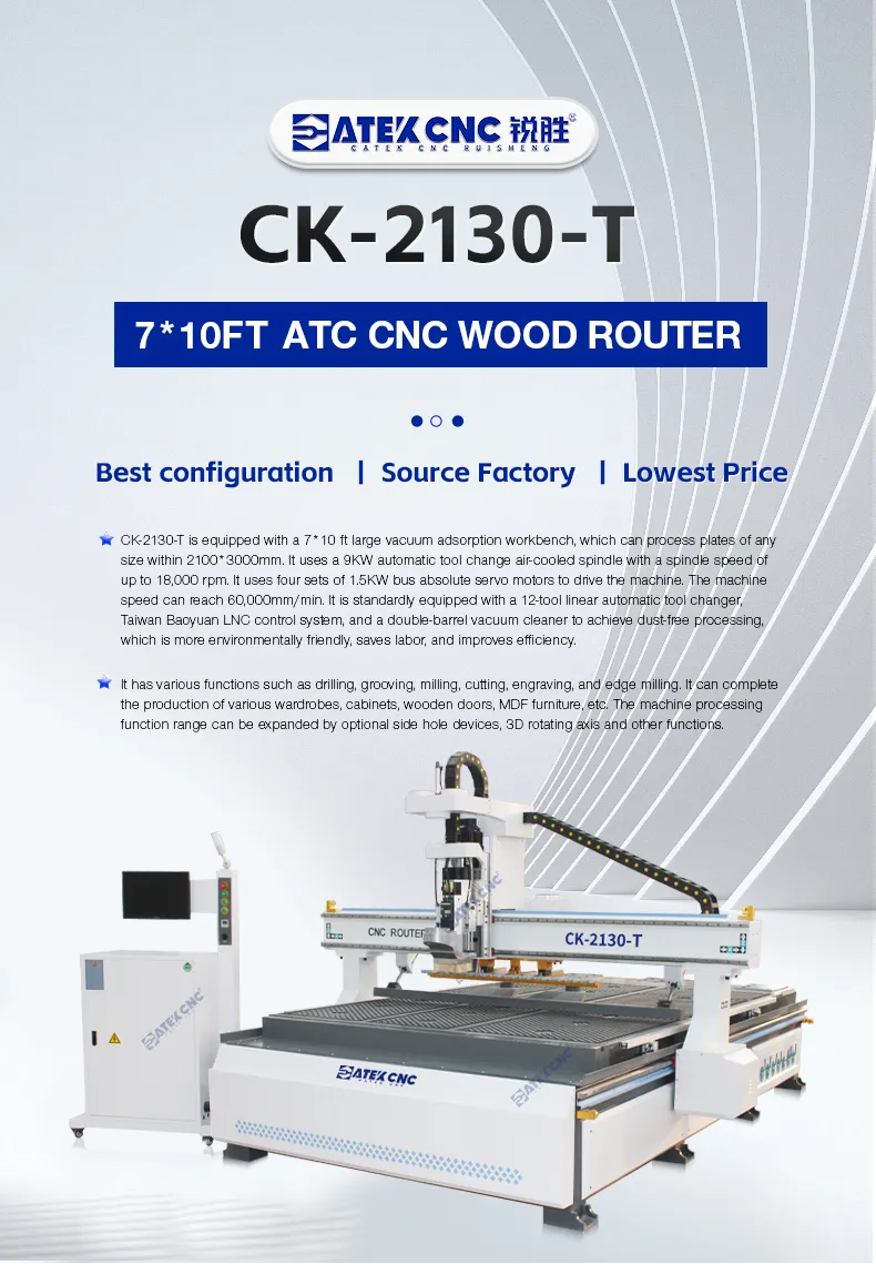Atc CNC Woodworking Machinery
