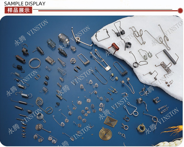 CNC Spiral Spring Forming Machine with Automatic Wire Bender Rotary Quill Spinner Axis Machine