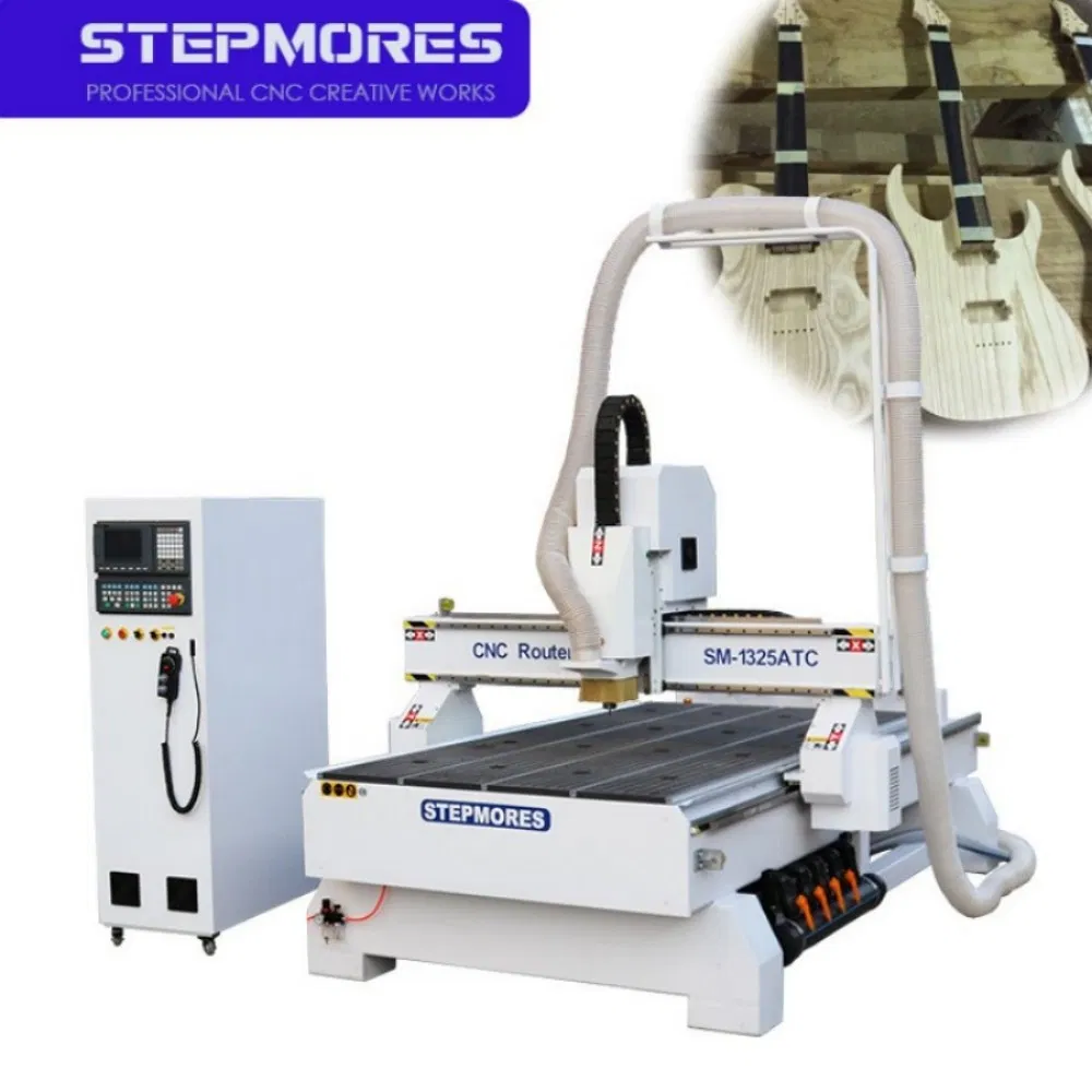 Woodworking CNC Router Machine with Auto Tool Changer Furniture Making 1325 Atc CNC Machine for Wooden High Precision
