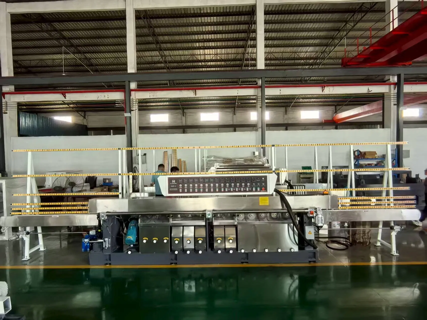 Automatic Stone Straight Round Edge Polishing Grinding Machine for Processing Marble Granite Quartz, Multifunctional Polisher, Beveling Machinery Price for Sale