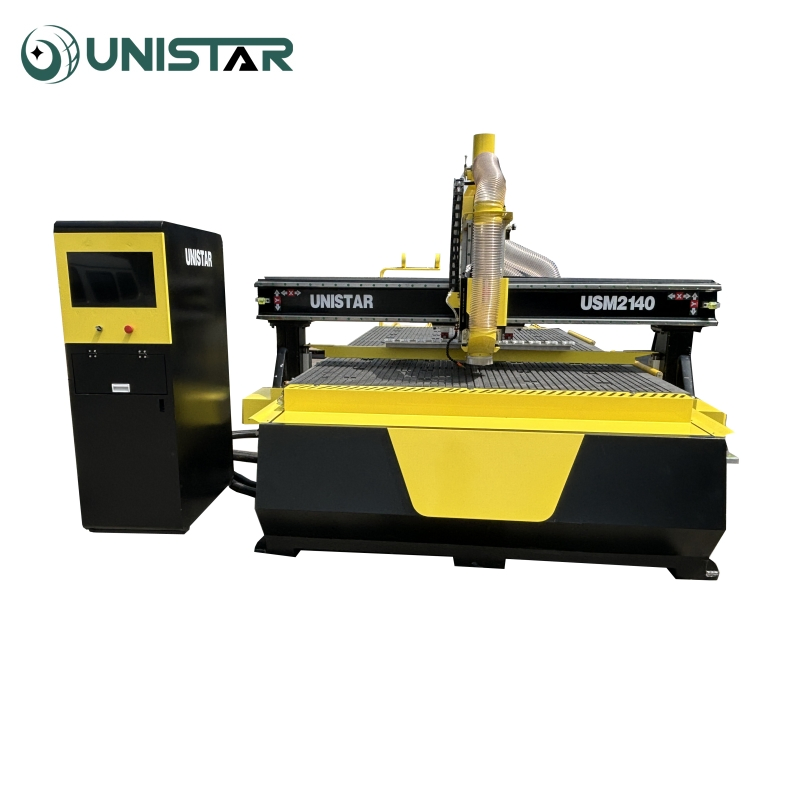 Atc 3D CNC Woodworking Wood Carving Router 1325 1530 2140 with Linear Type Auto Tool Changer 4 Axis Optional Double Head Four Head Optional