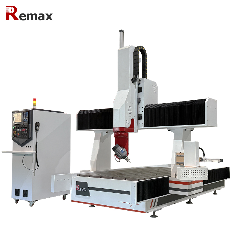5 Axis Wood CNC Router Woodworking Engraving Machine Made in China