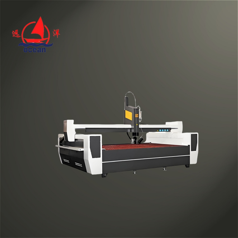 Waterjet 5 Axis CNC Gantry Type Water Jet Stone Cutting Machine for Glass Cutting