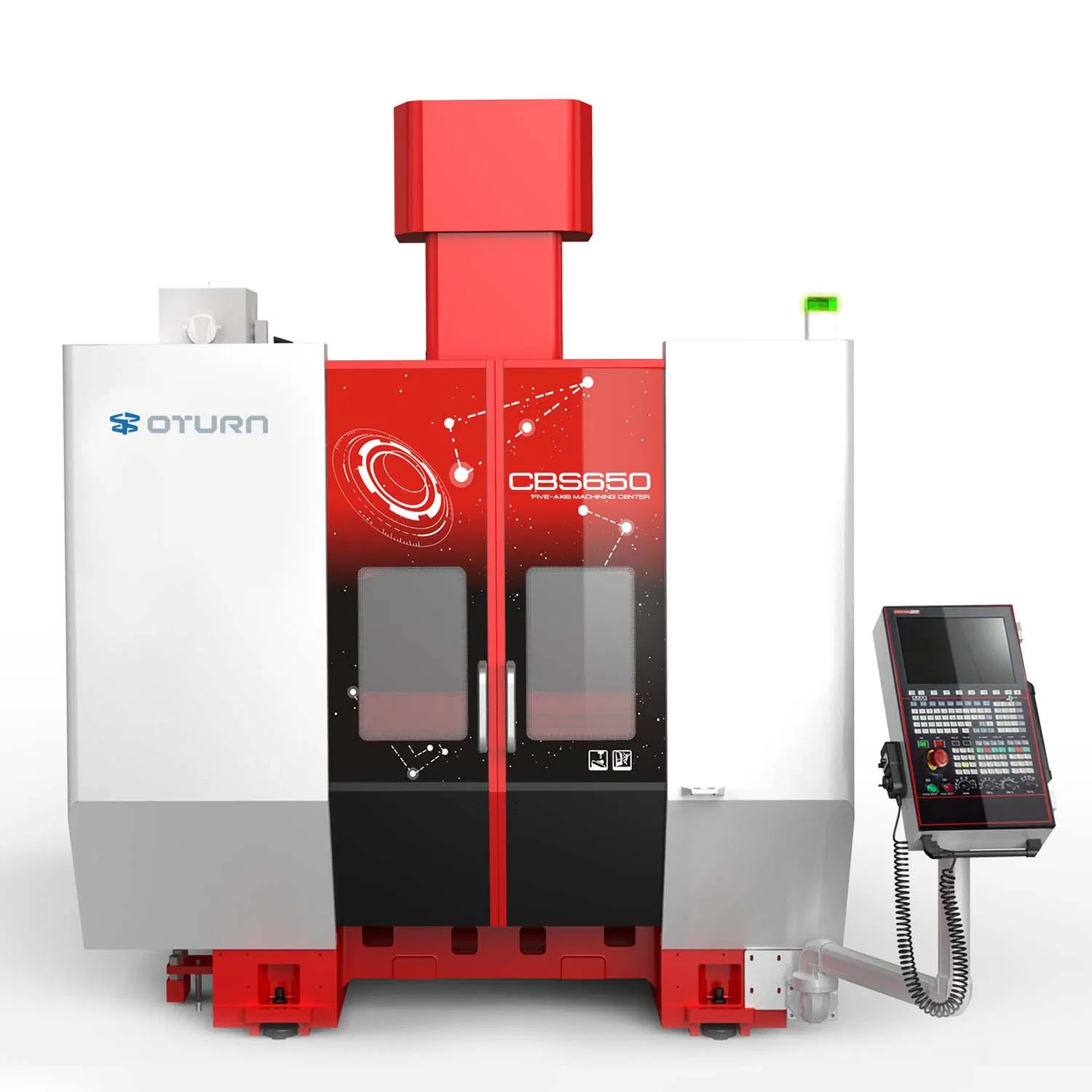 Smart Industrial CNC Machining Center 5-Axis Simultaneous Vmc with Fanuc/Siemens Control System