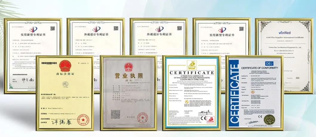 Certificates