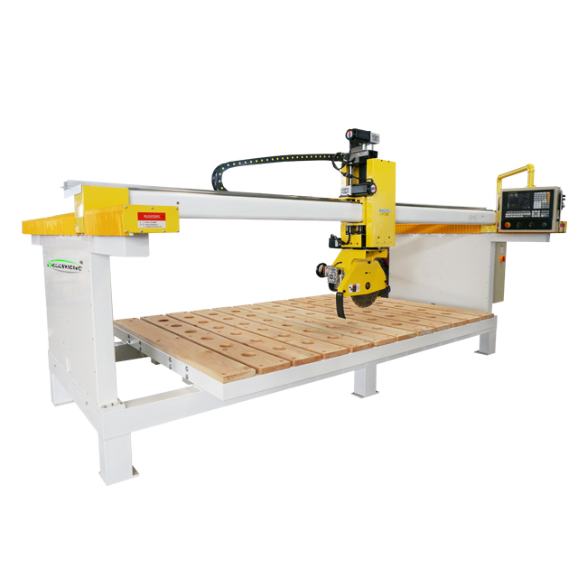 Bridge Saw Stone Shape Milling 3D Edge Profiling Marble Granite Quarz Arc Cutting CNC Machine