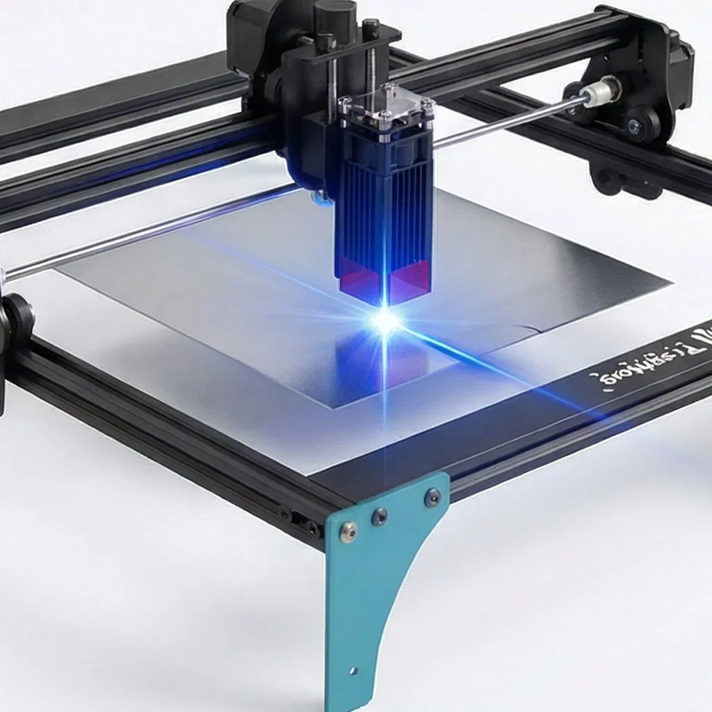 Bestseller 2-in-1 10W Laser Engraving and Cutting Machine, Professional Desktop Dual-Purpose, Compatible with Wood, Leather and Acrylic, Supports Lightburn,