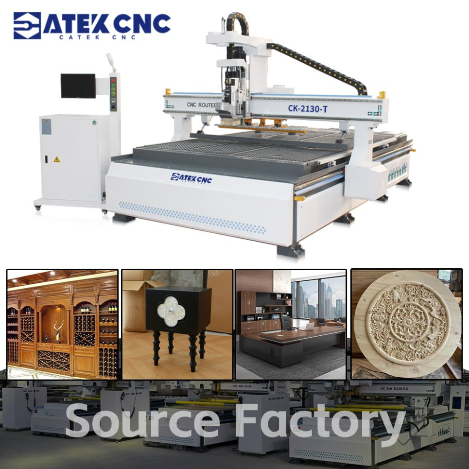 Multifunction 2130 Atc Woodworking CNC Router Machine Atc CNC Router with Auto Tool Changer 2100X3000mm