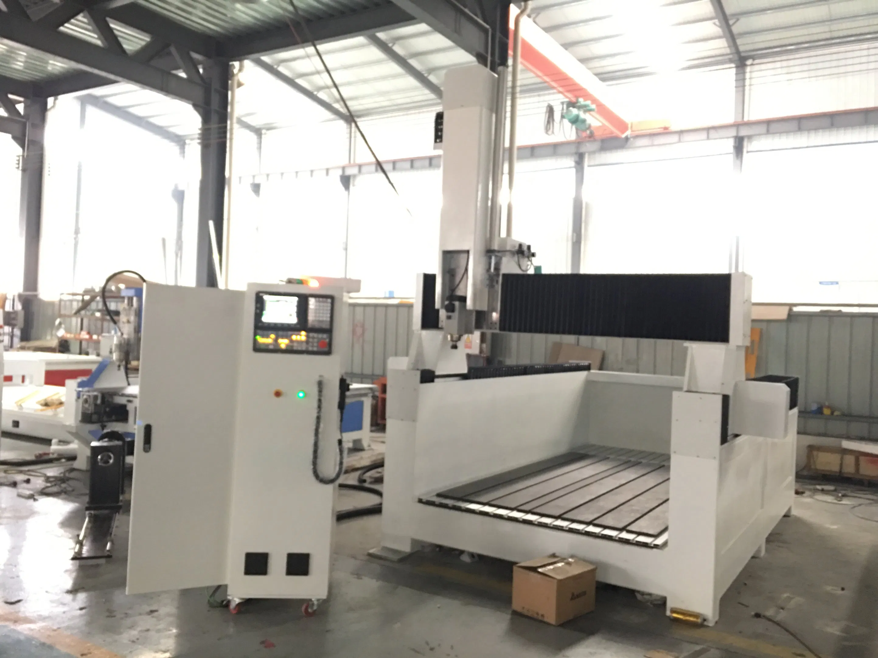 3D Woodworking Wood Furniture Carving 5 Axis CNC Router for EPS Foam Car Boat Mold