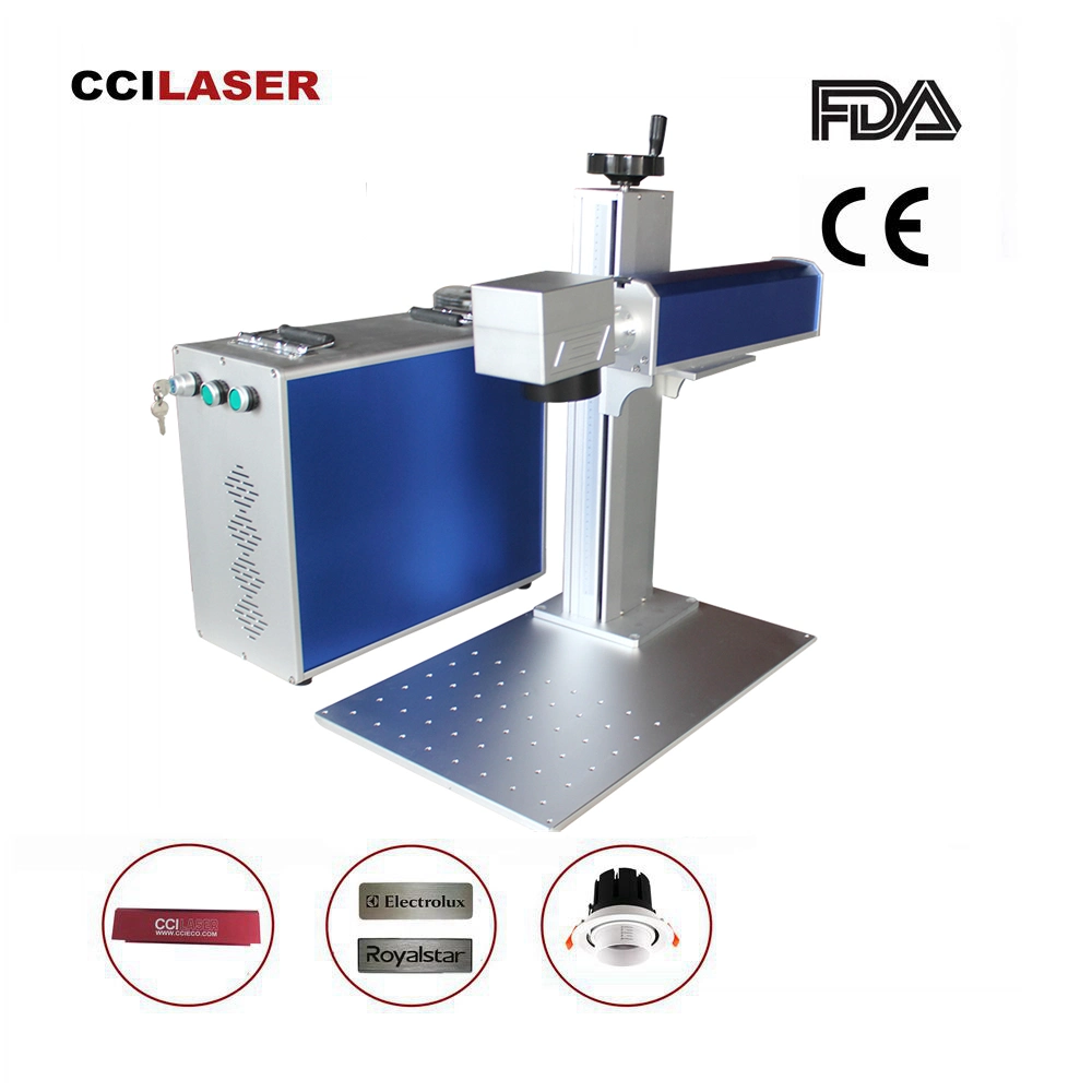 2022 Portable Fiber Laser Marking Machine Max 20W Silver Gold Jewelry Ring Cutting Engraver 30W CNC Engraving Machine for Nameplate Medals Dog Tag Logo Printing