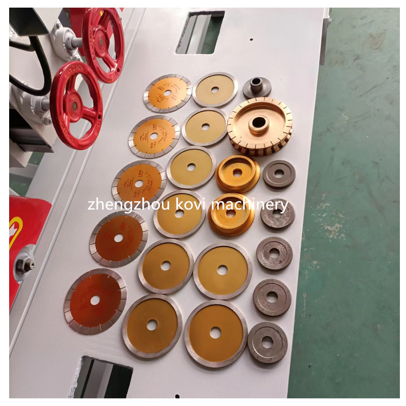 Automatic Stone Marble Tile Cutting Machine Arc Edge Polishing Machine
