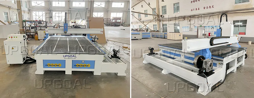 CNC Machine Front View