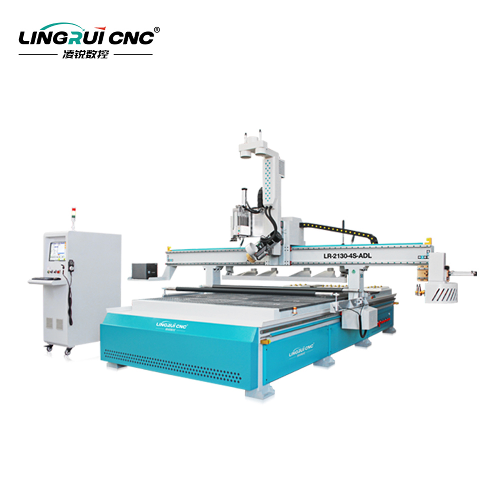 High-Precision 2130 Vertical Drilling Assembly Rotary Axis CNC Router Machine