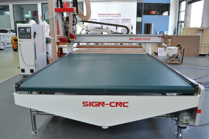 Sign-CNC 3 Axis Atc Linear Carousel Wood CNC Router 1224 with 12 Tools Automatic Loading Unloading for Woodworking