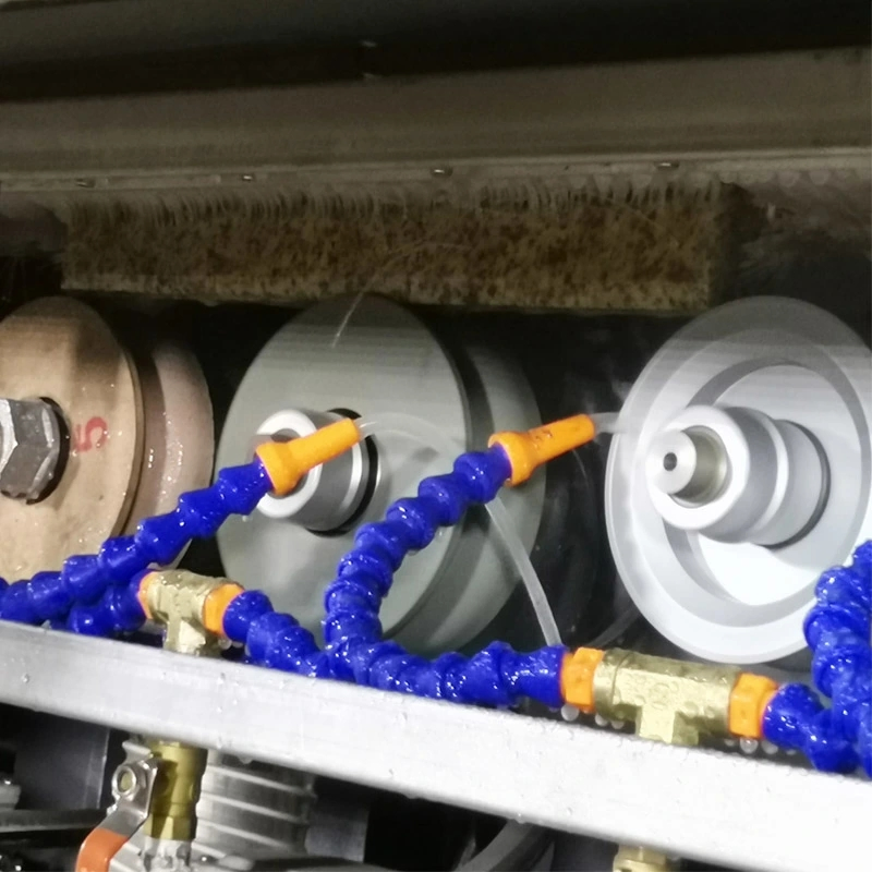 2026 Hualong Stone Angle Polishing Machines Automatic Stone Polishing Machine Edge Surface Step-Faceting Grinder Hlsp-16 for Marble Granite Quartz Slabs