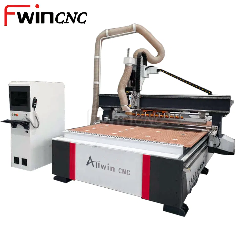 5 Axis Wood CNC Router with Rotary Carving Engraving Bits Furniture Woodworking