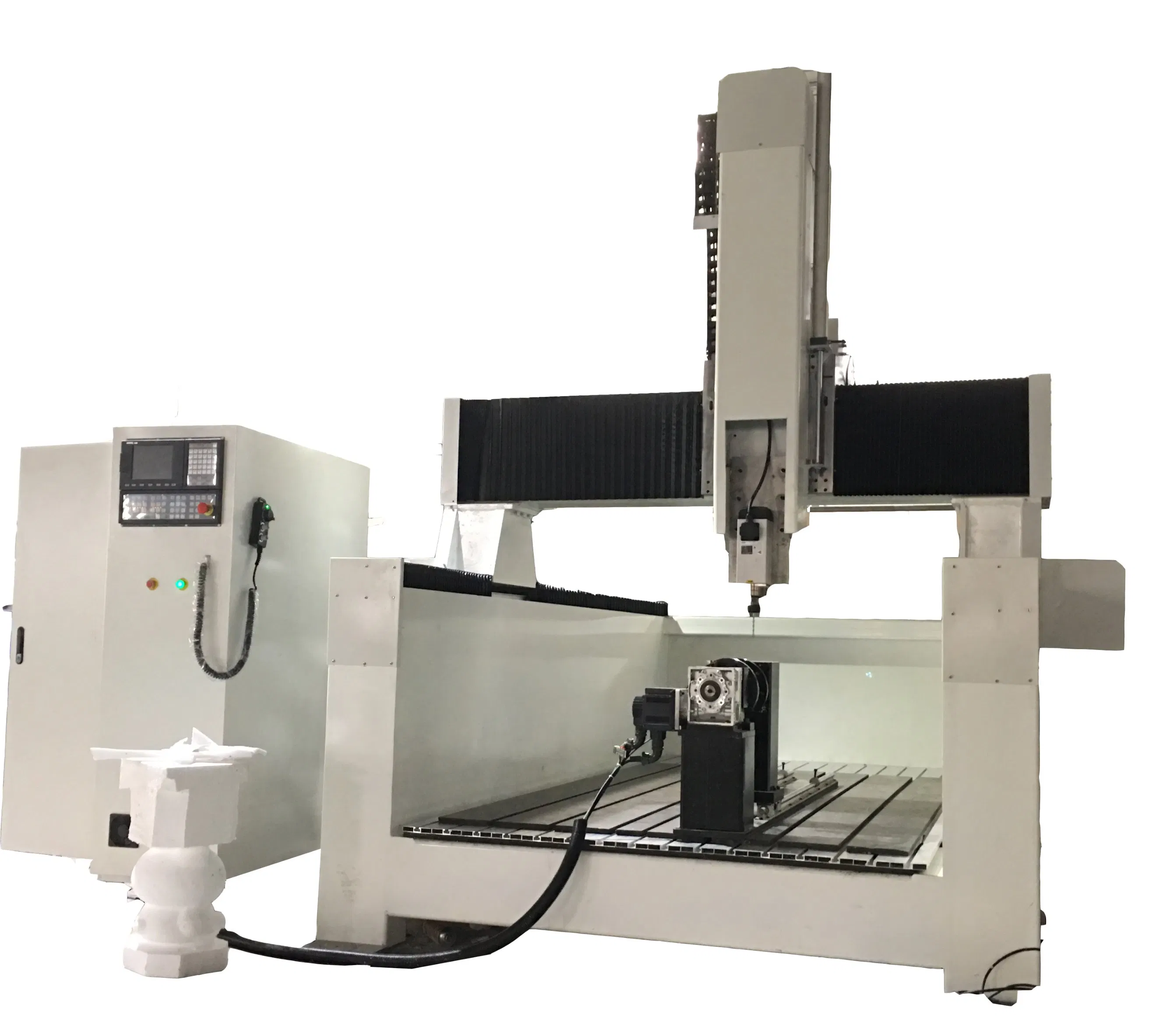 3D Woodworking Wood Furniture Carving 5 Axis CNC Router for EPS Foam Car Boat Mold