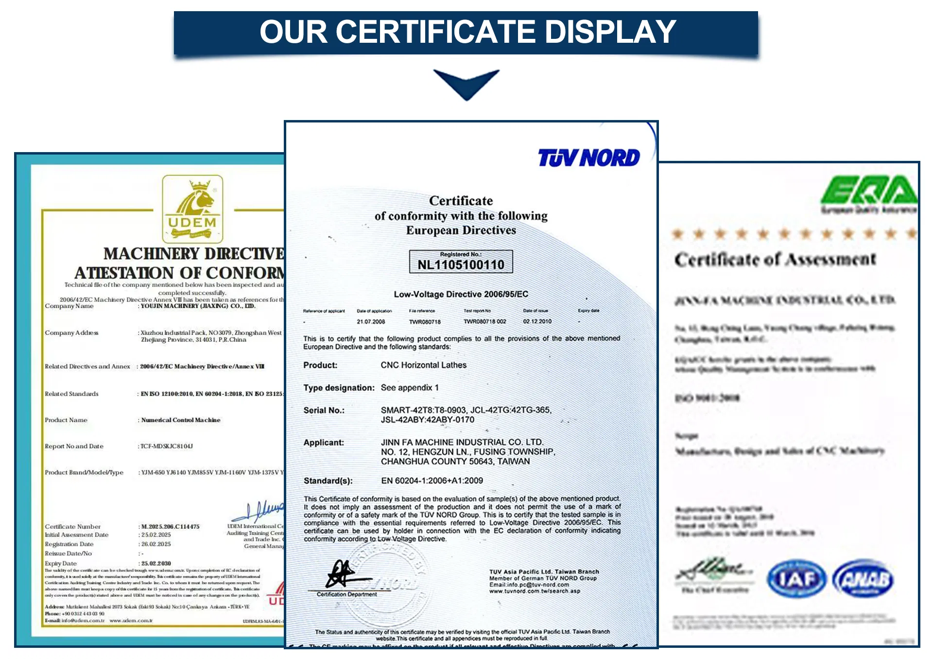 Product Certifications