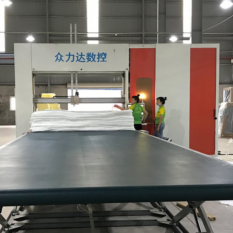 Automatic CNC Contour Cutting Memory Foam Fabric Sponge Cutter Machine for Sofa Factory Online Sales