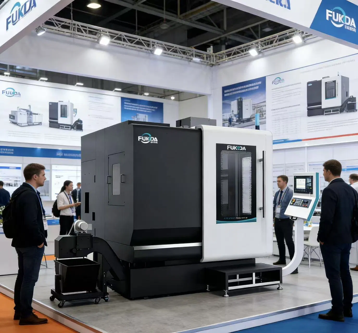 Bridge-Type 5-Axis CNC Machining Center for Simultaneous Complex Machining