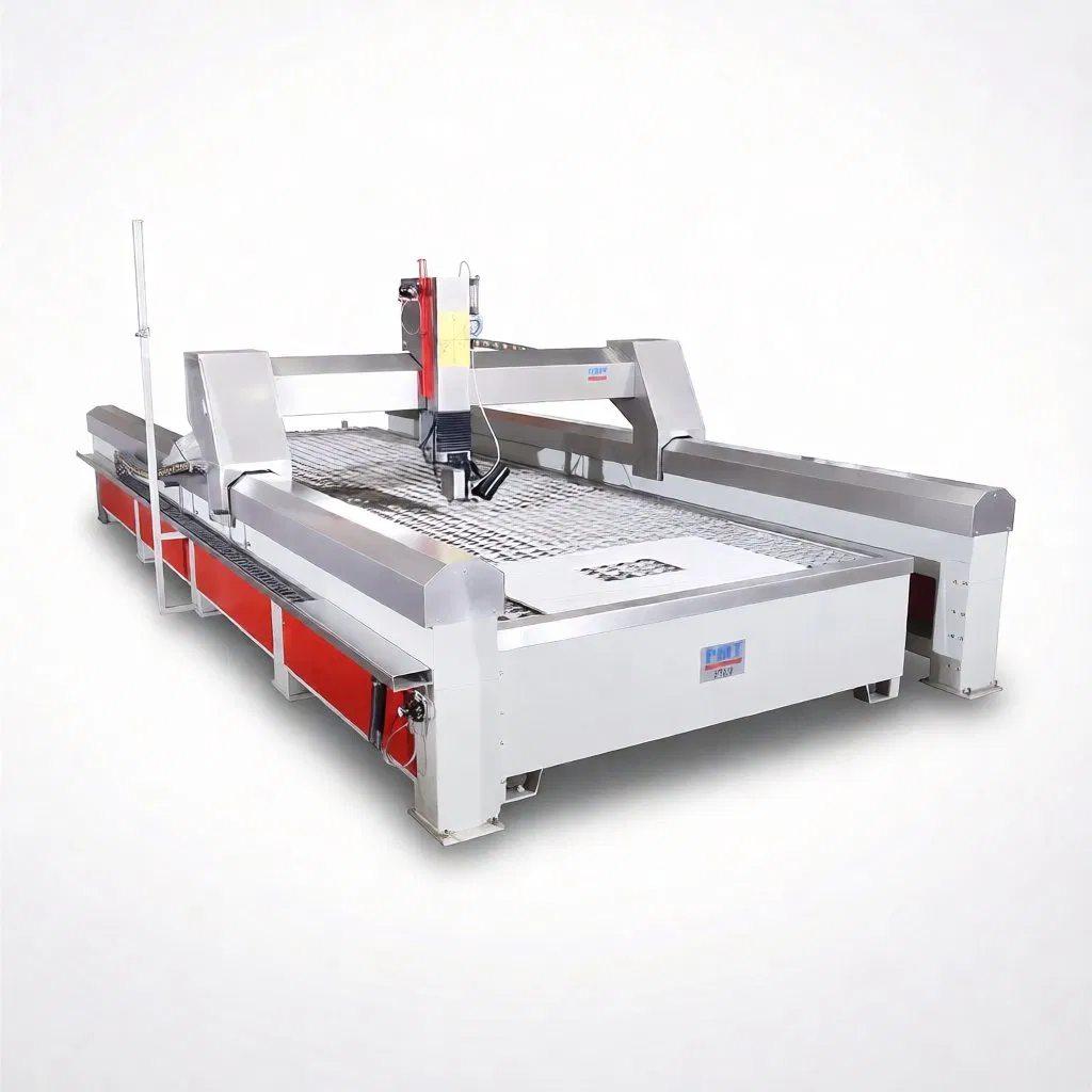CNC Waterjet Cutting Machine 5 Axis High Pressure 6000 Bar for Metal Marble Water Jet Cutter Machine