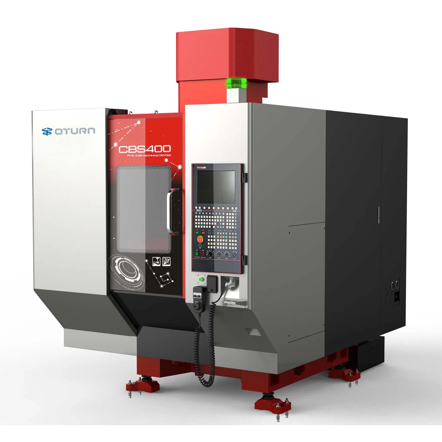 5 Axis Simultaneous CNC Machining Center Vertical High Precision CBS400 Vmc Milling Machine
