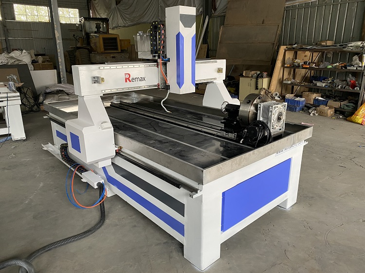 4 Axis CNC Router Engrave Machine 1325 Wood Router Machine with Rotary
