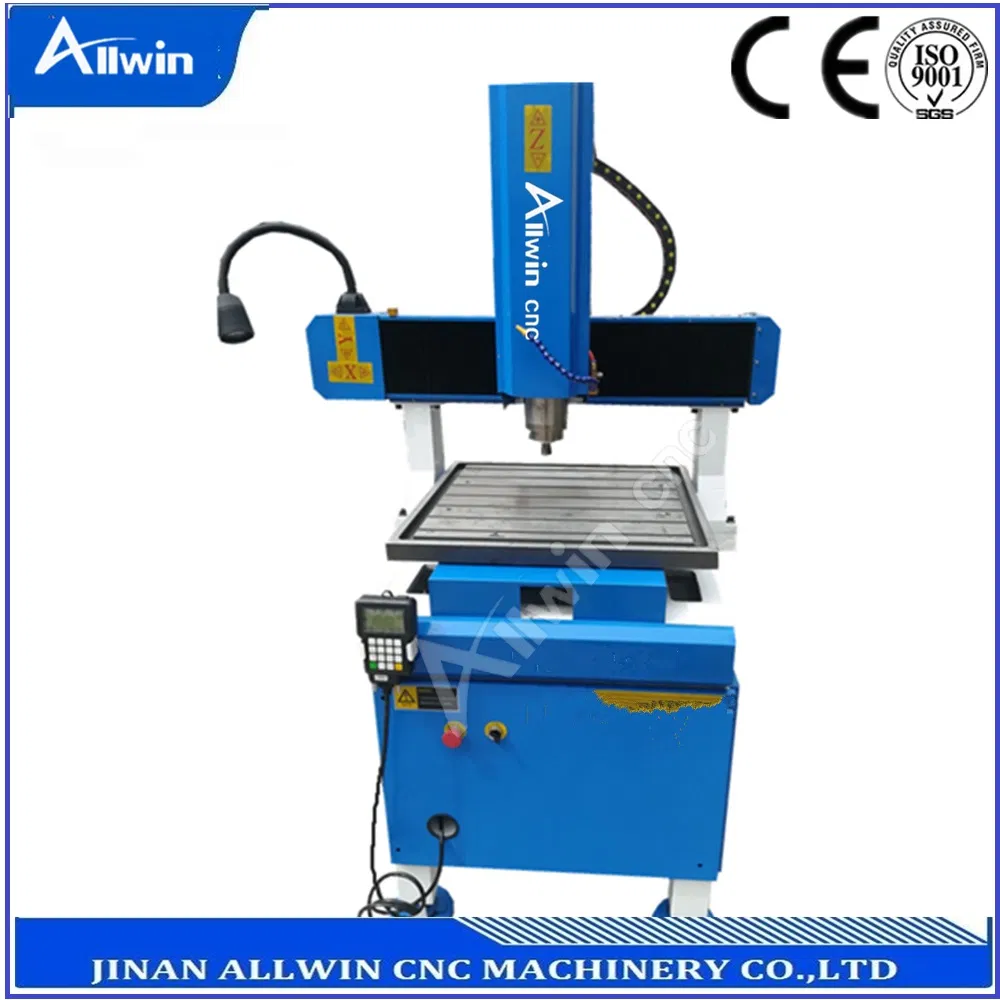 6060 Mini CNC Router Machine with Rotary Engraving Machine 4 Axis