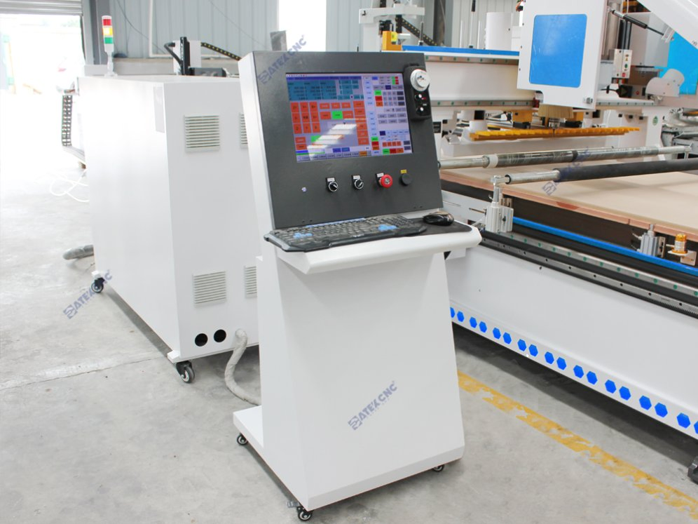 Linear Automatic Tool Changer Woodworking Engraving Machine Router for Panel Furniture, Equipped with Drilling Bit Kit and 3D Rotary Axis