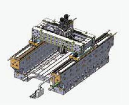 Moving Crossbeam 5-Axis Simultaneous (Dual Head) CNC Gantry Machining Center